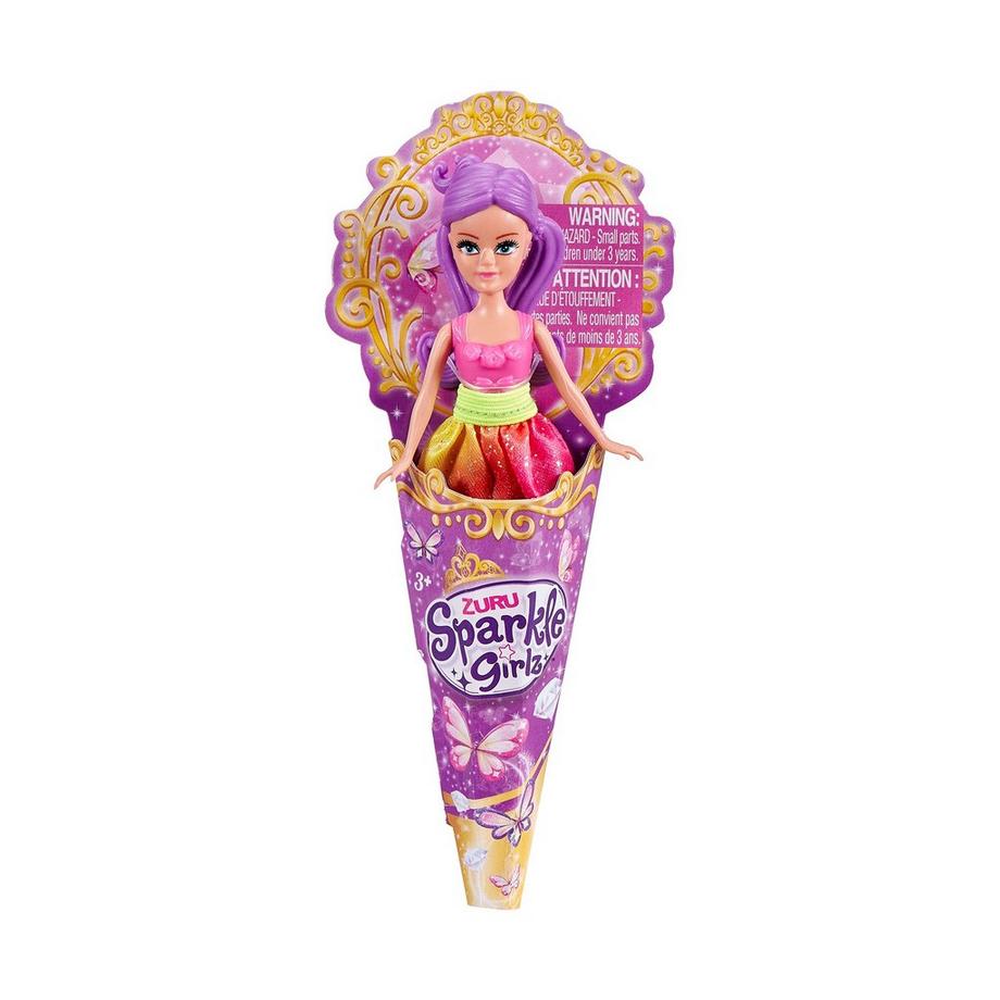 ZURU  Sparkle Girlz Mini-Puppe im Kegel, Zufallsauswahl 