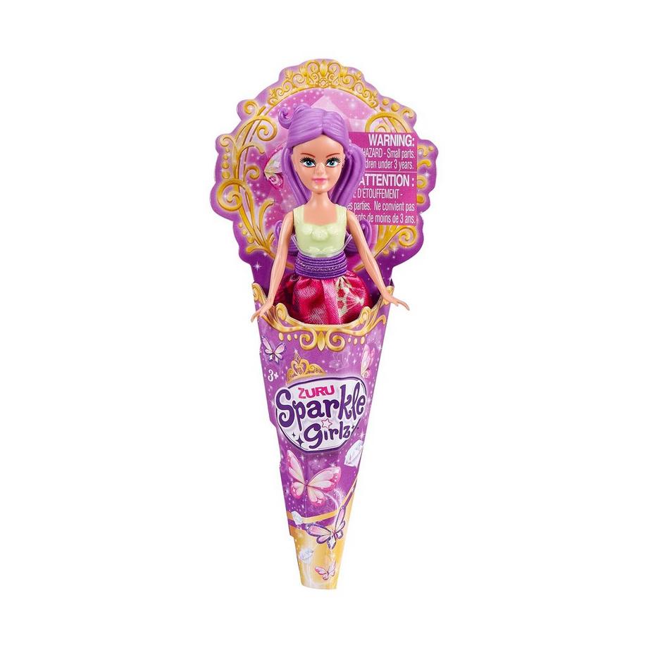 ZURU  Sparkle Girlz Mini-Puppe im Kegel, Zufallsauswahl 