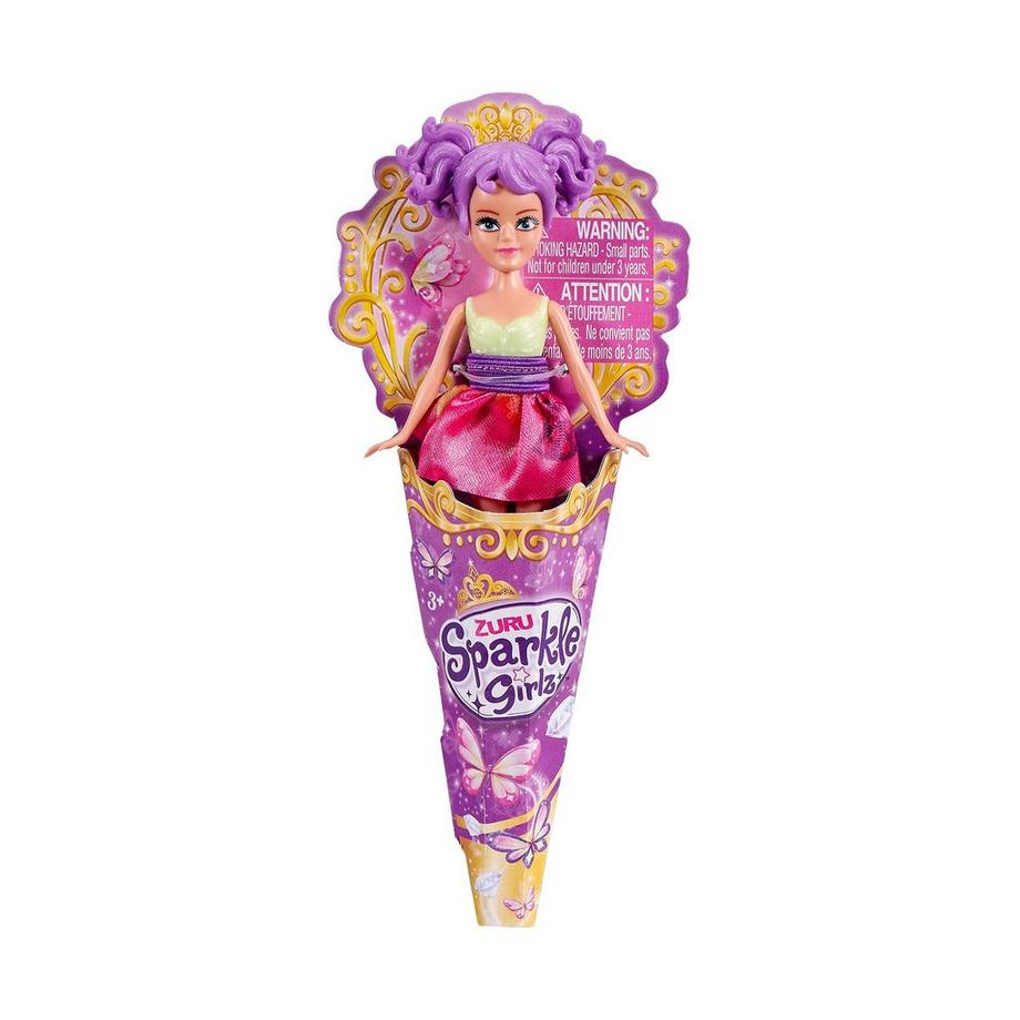 ZURU  Sparkle Girlz Mini-Puppe im Kegel, Zufallsauswahl 