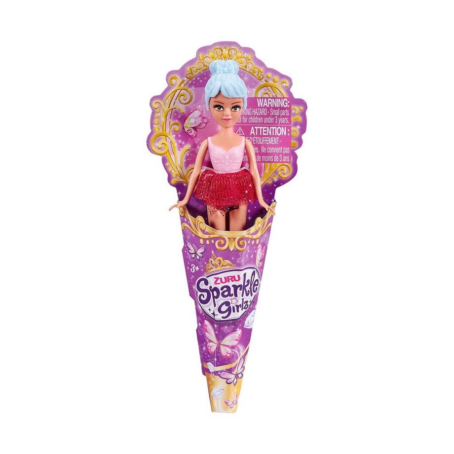 ZURU  Sparkle Girlz Mini-Puppe im Kegel, Zufallsauswahl 