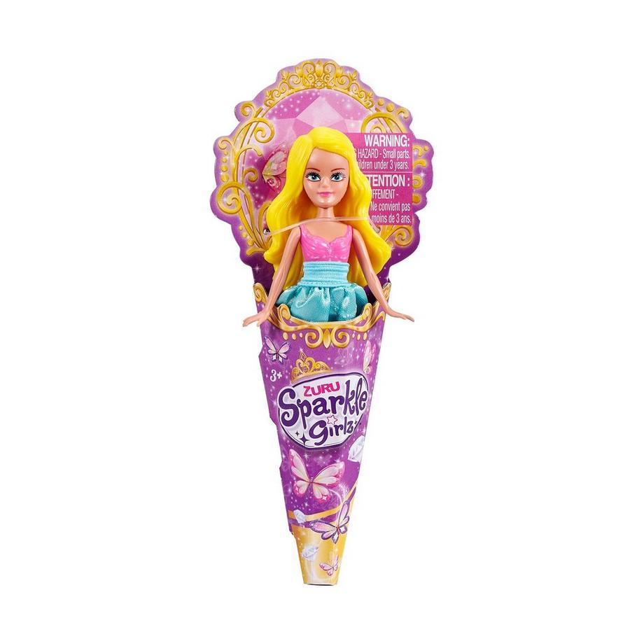 ZURU  Sparkle Girlz Mini-Puppe im Kegel, Zufallsauswahl 