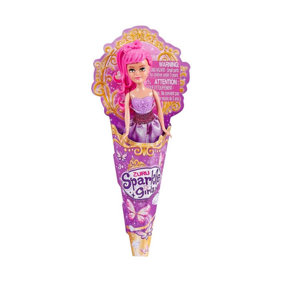 ZURU  Sparkle Girlz Mini-Puppe im Kegel, Zufallsauswahl 