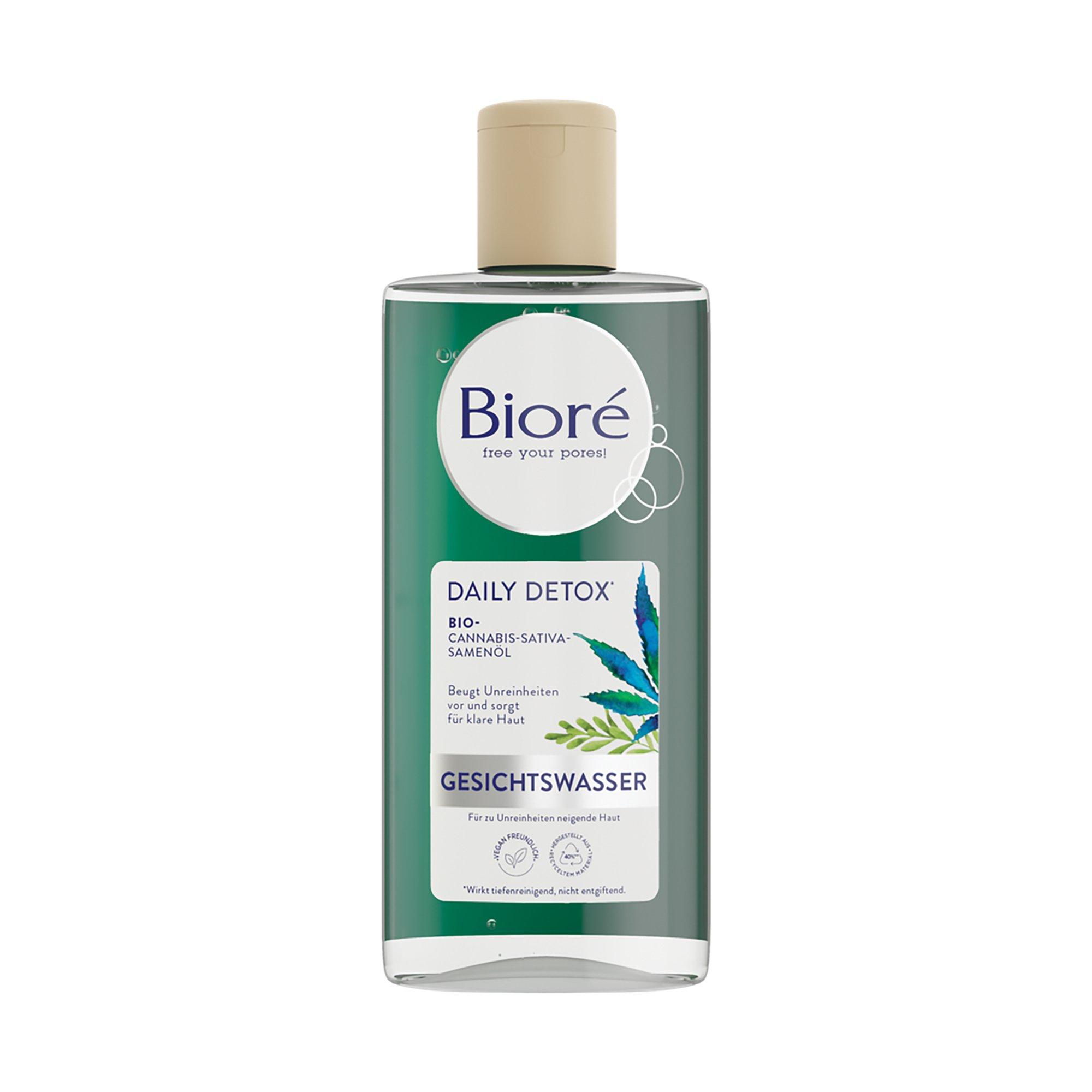 Image of Bioré Gesichtswasser, Bio-Cannabis Sativa Samenöl - 235ml