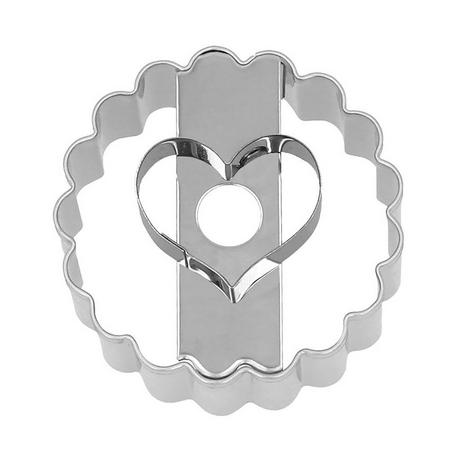 BIRKMANN Tagliapasta per biscotti di Linz Herz 