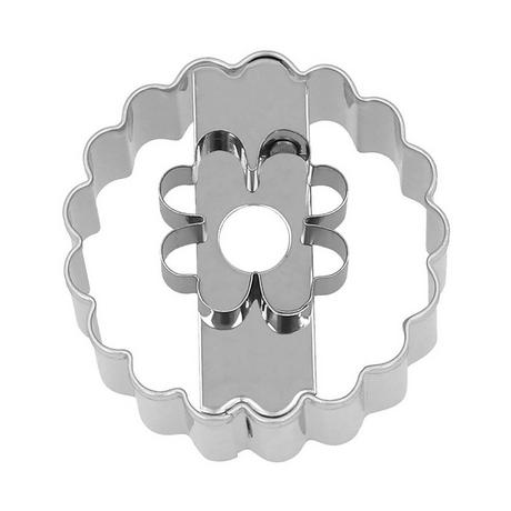 BIRKMANN Linzer Ausstecher Kleeblatt 