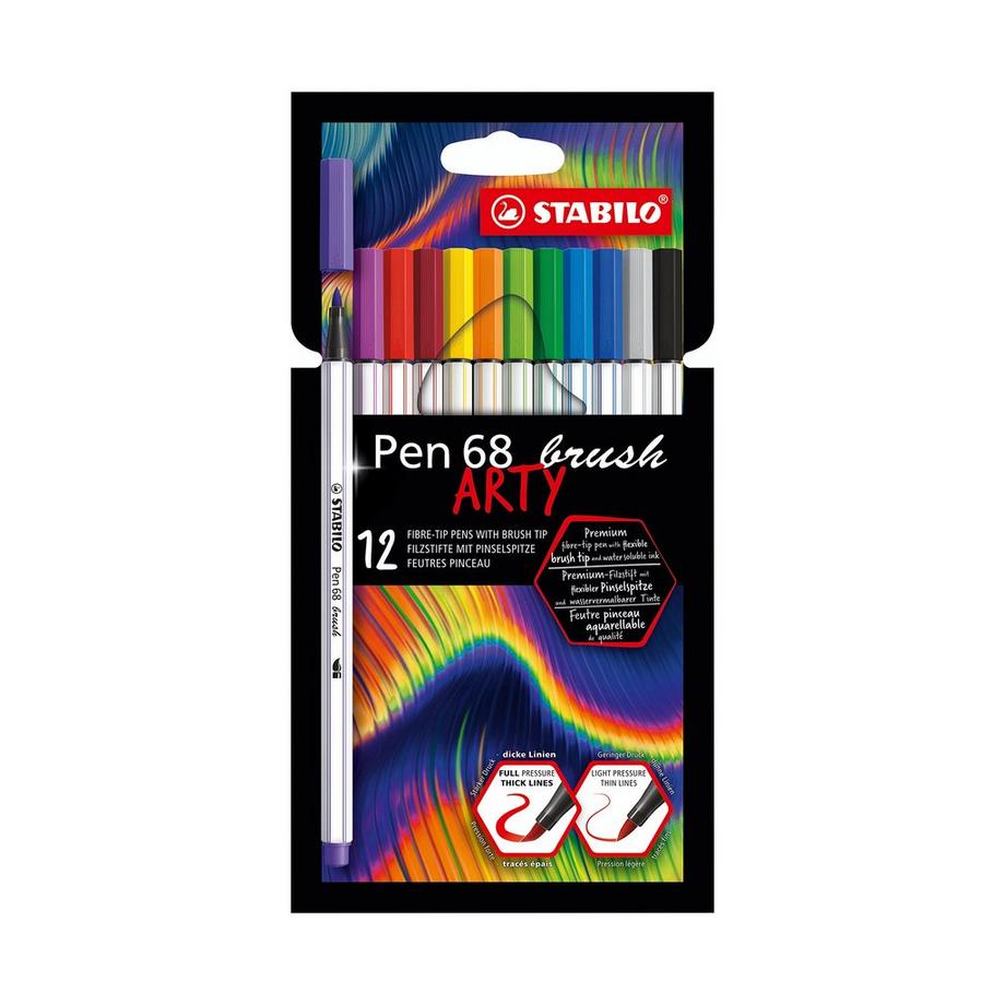 STABILO Jeu de stylos-feutre Arty Line 