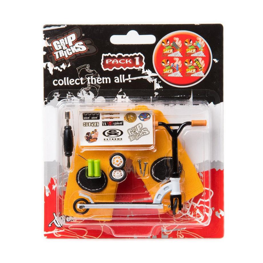 Finger Scooter, Zufallsauswahl