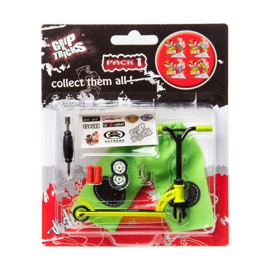 Grip & Tricks  Finger Scooter, modelli assortiti 