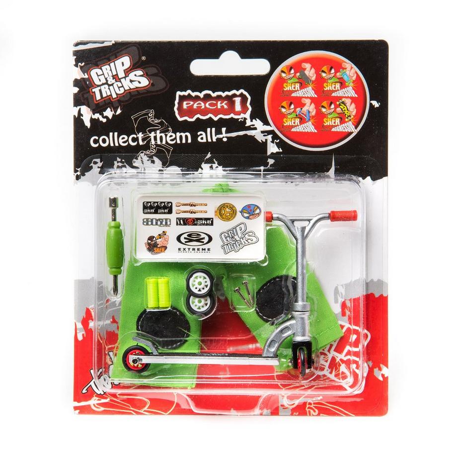Grip & Tricks  Finger Scooter, modelli assortiti 