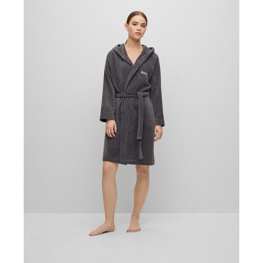 HUGO BOSS Plain Bademantel, Damen 