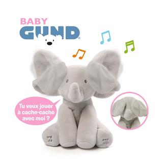 Gund  Soffice Animale Di Peluche Animato Flappy L'Elefante, Francese 