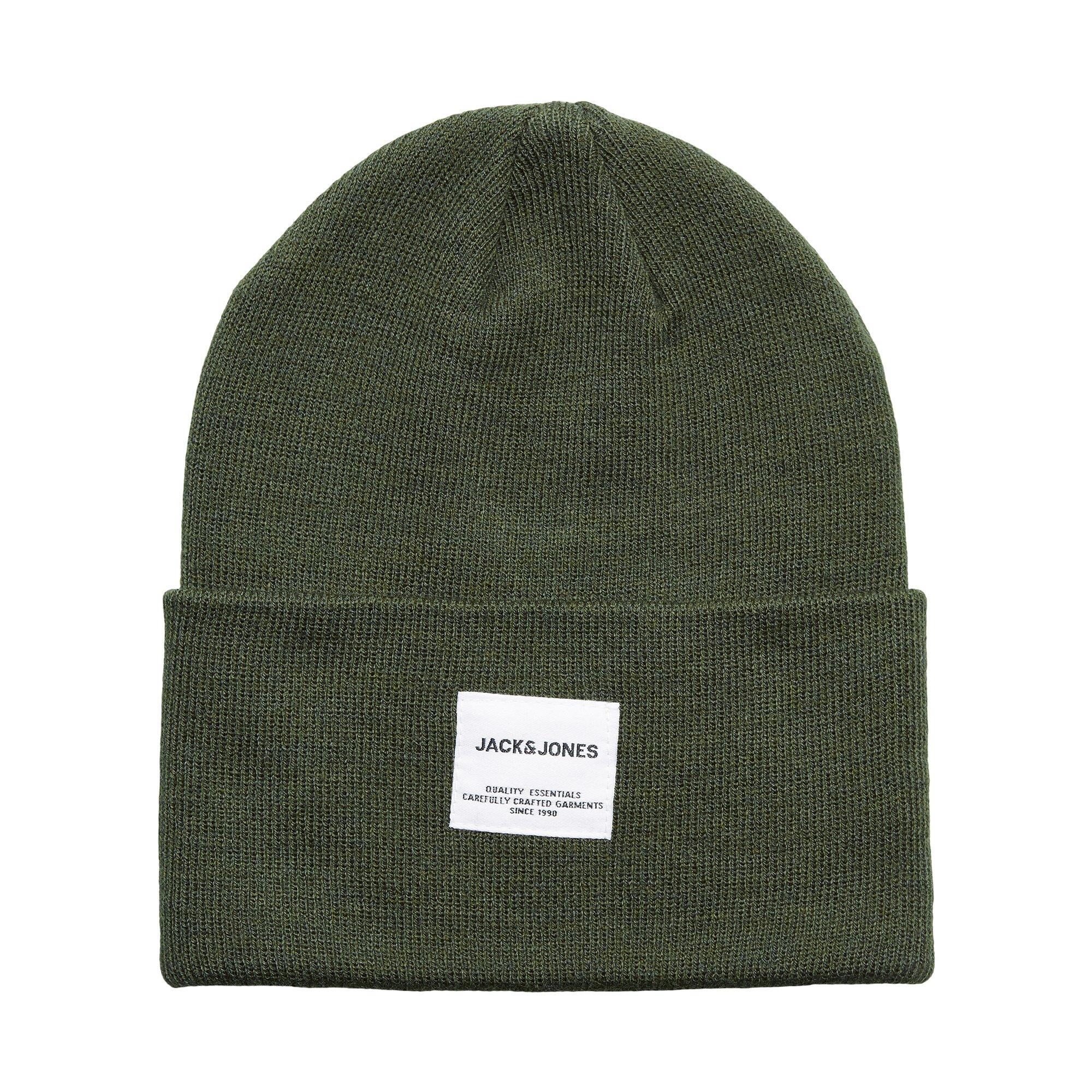 Image of Beanie Herren Olivegrün ONE SIZE