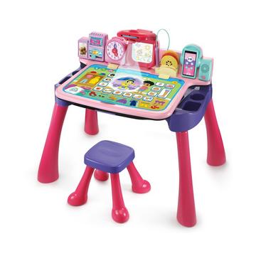 Magi bureau interactif 5 en 1 mixte rose, allemand