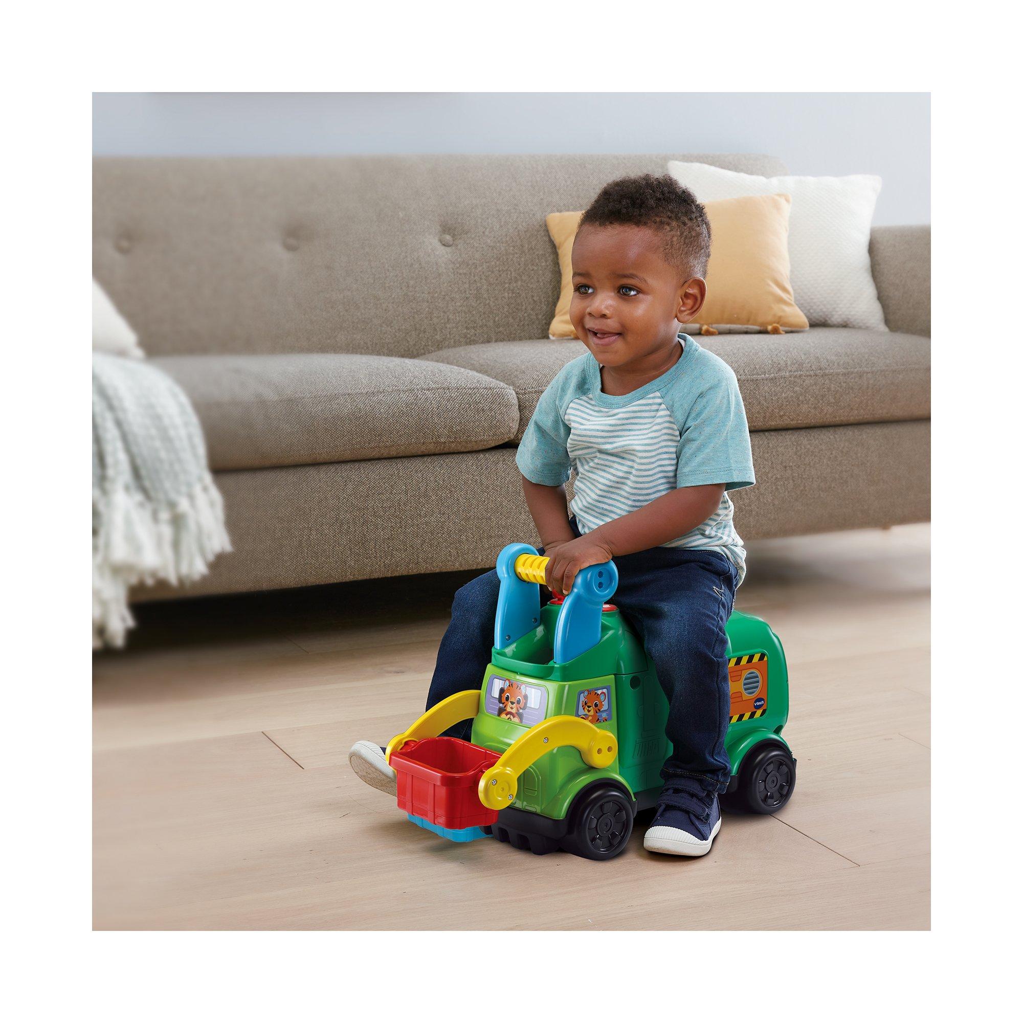 vtech  Maxi camion della spazzatura recyclo'forms, francese Multicolore