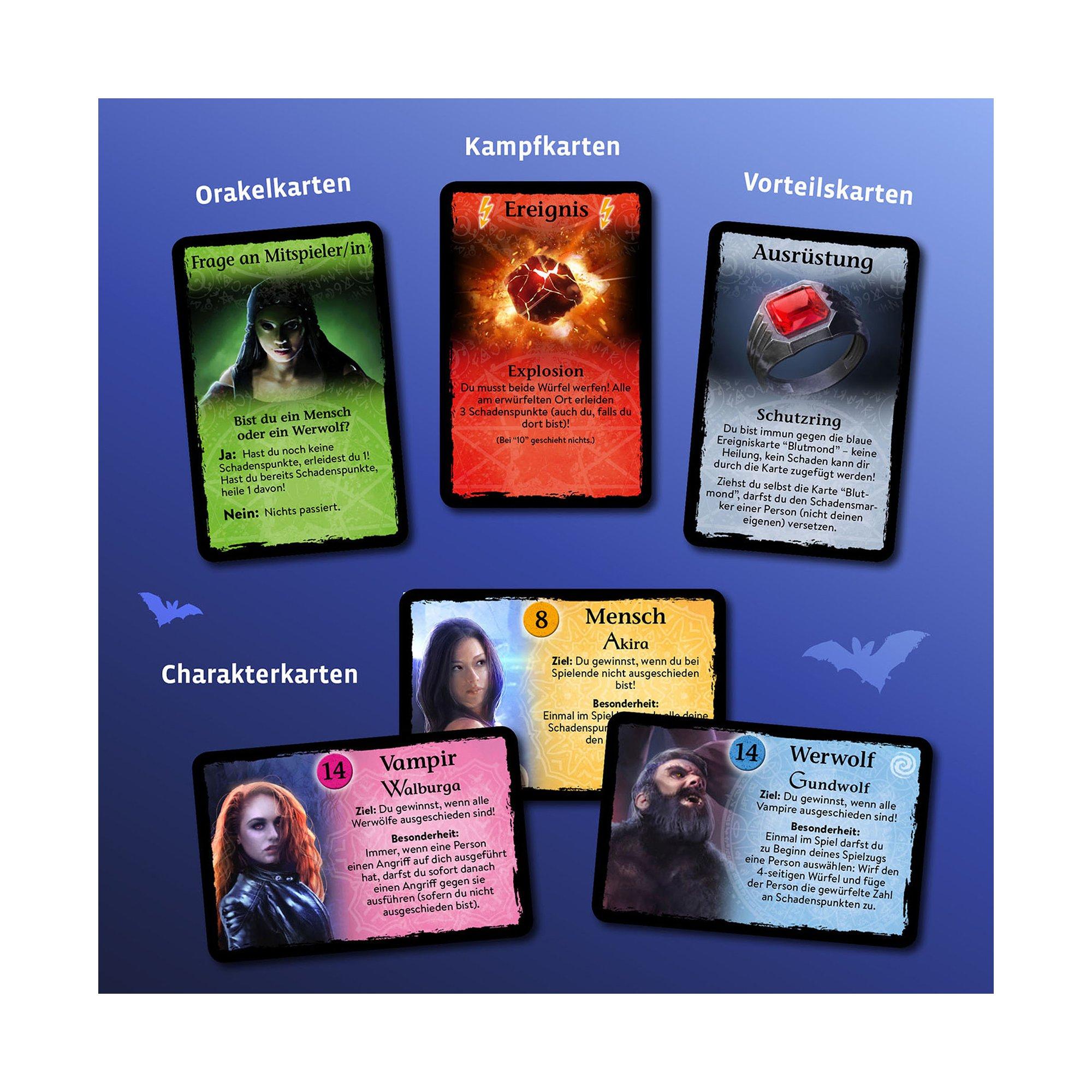 Kosmos  Cacciatori della notte - gioco di squadra mordente - non solo per i lupi mannari, Tedesco 