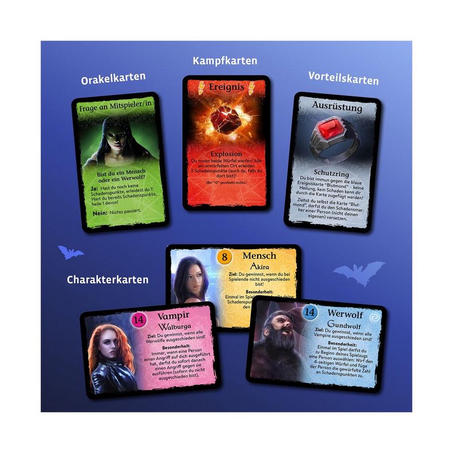 Kosmos  Jäger der Nacht - Bissiges Teamspiel - nicht nur für Werwölfe, Deutsch 