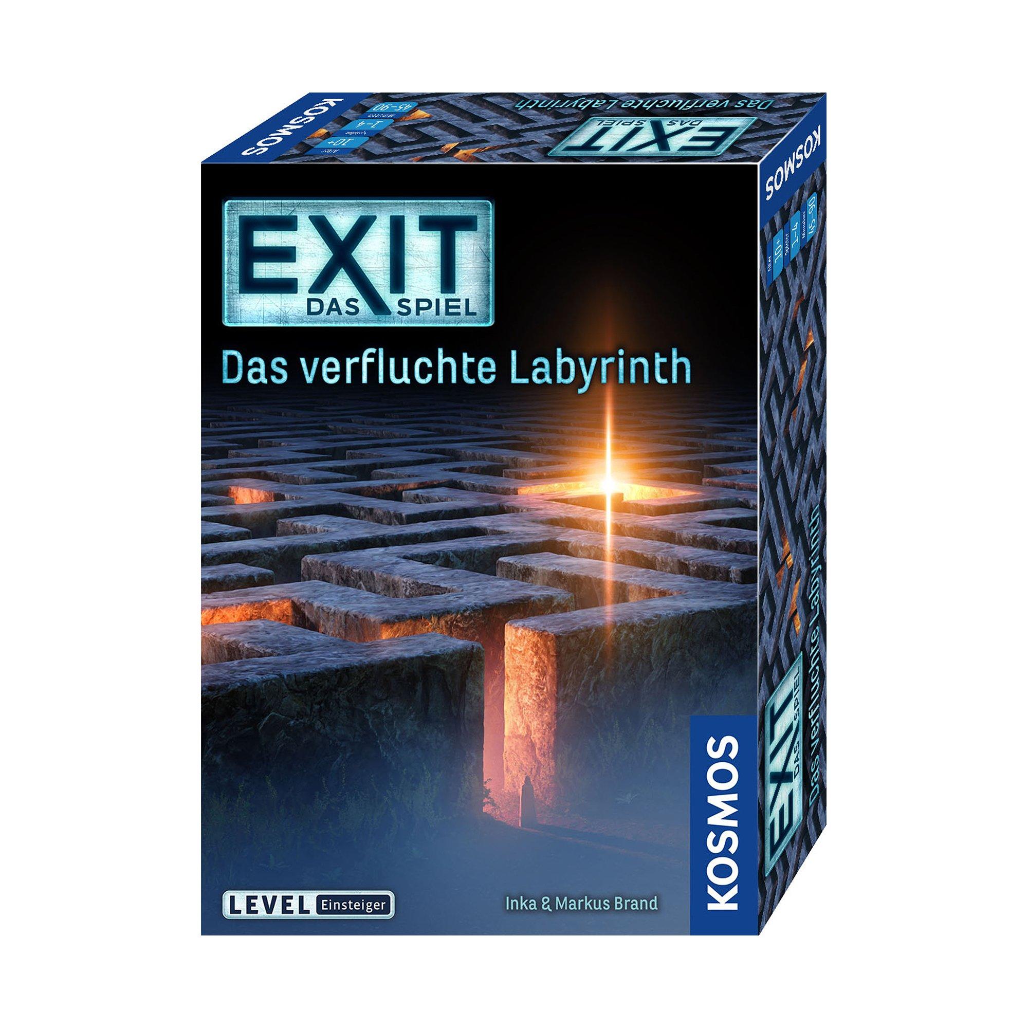 Kosmos  Exit Das Spiel: Das verfluchte Labyrinth, Deutsch 