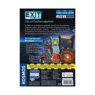 Kosmos  Exit Das Spiel: Das verfluchte Labyrinth, Deutsch 