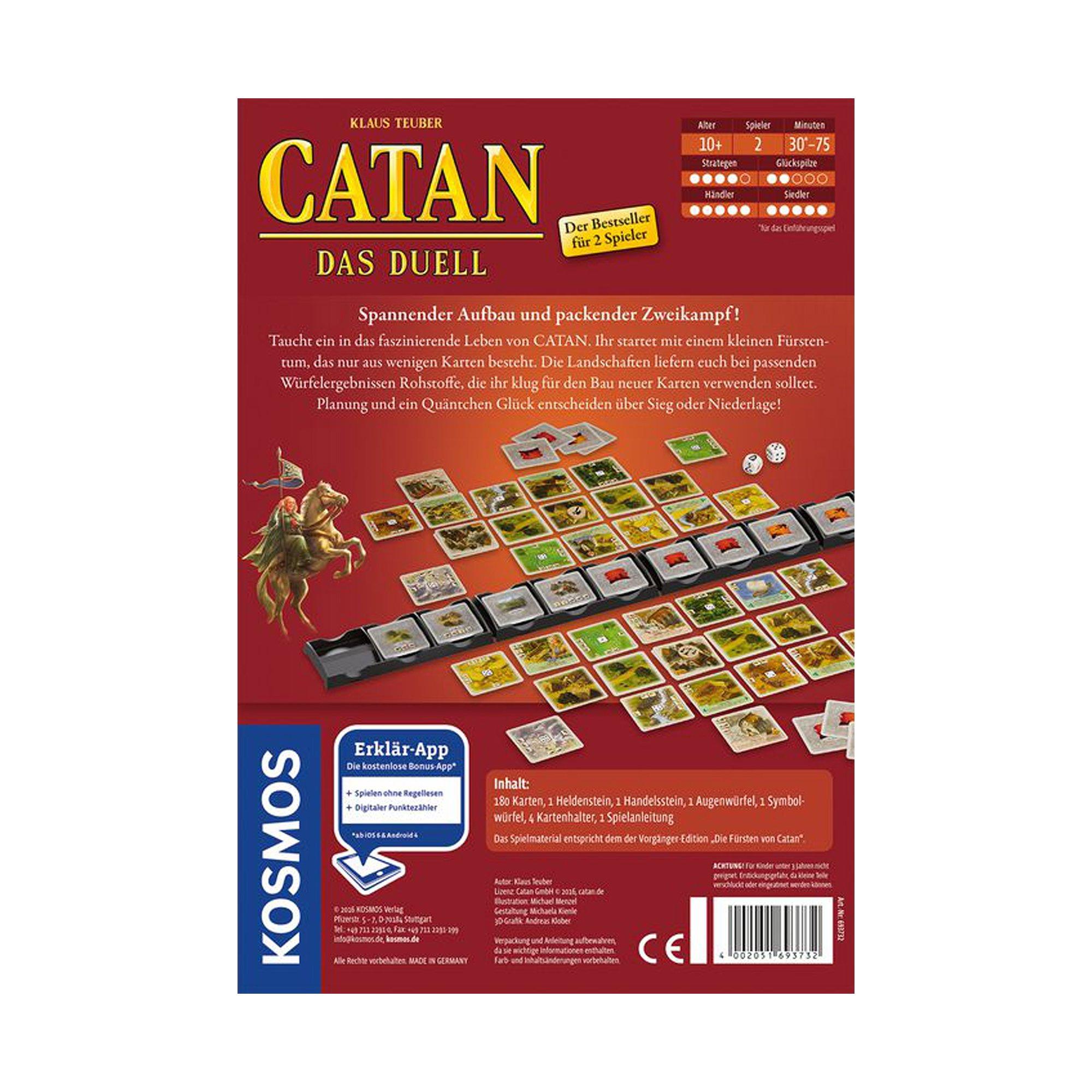 Kosmos  Catan - Le Duel, Allemand 