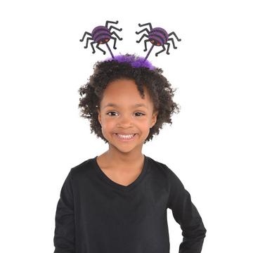 Bandeau de cheveux pour enfants Araignées