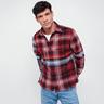 TOMMY HILFIGER Chemise à manches longues SHADOW CHECK OVERSHIRT Rouge