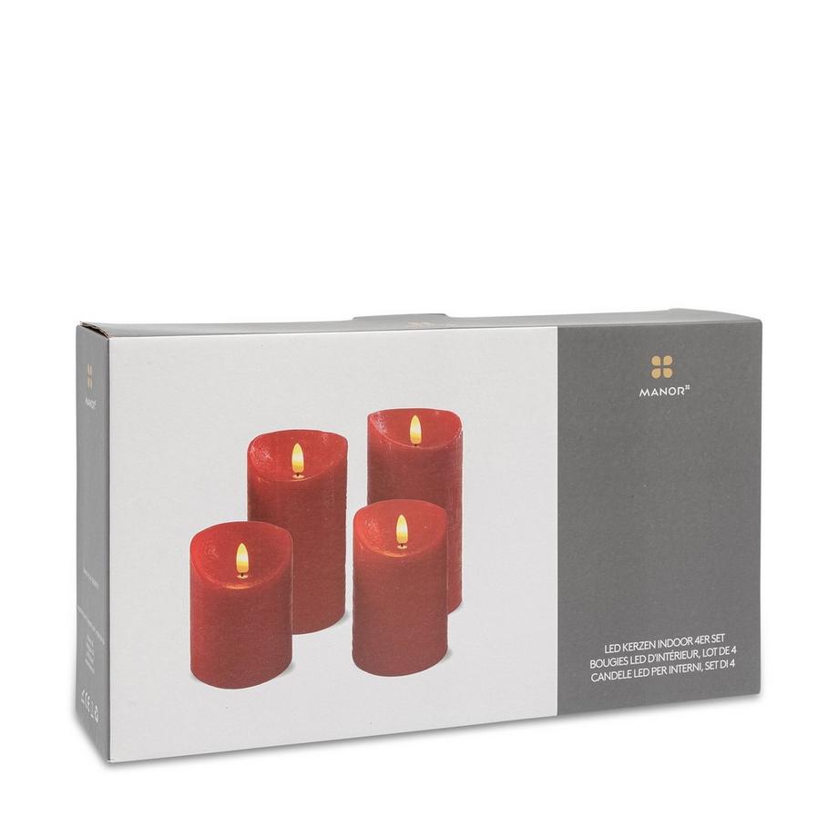 Manor Home Candele LED dell'Avvento  