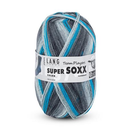 LANG Laine à chaussettes SUPER SOXX COLOR 4-FACH 
