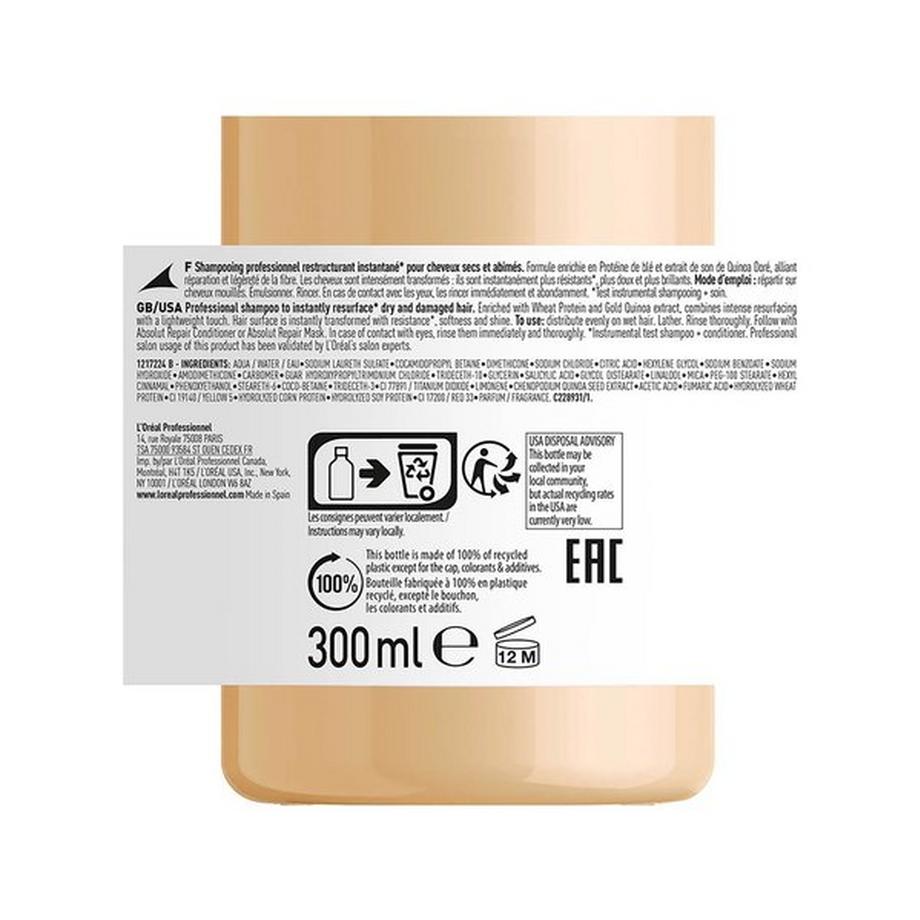 L'Oréal Professionnel Absolut Repair Absolut Repair Shampoo 