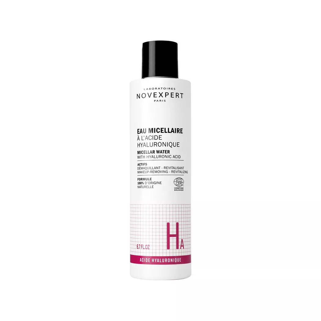 Novexpert Eau Micellaire à l'Acide Hyaluronique - Flacon 200 ml