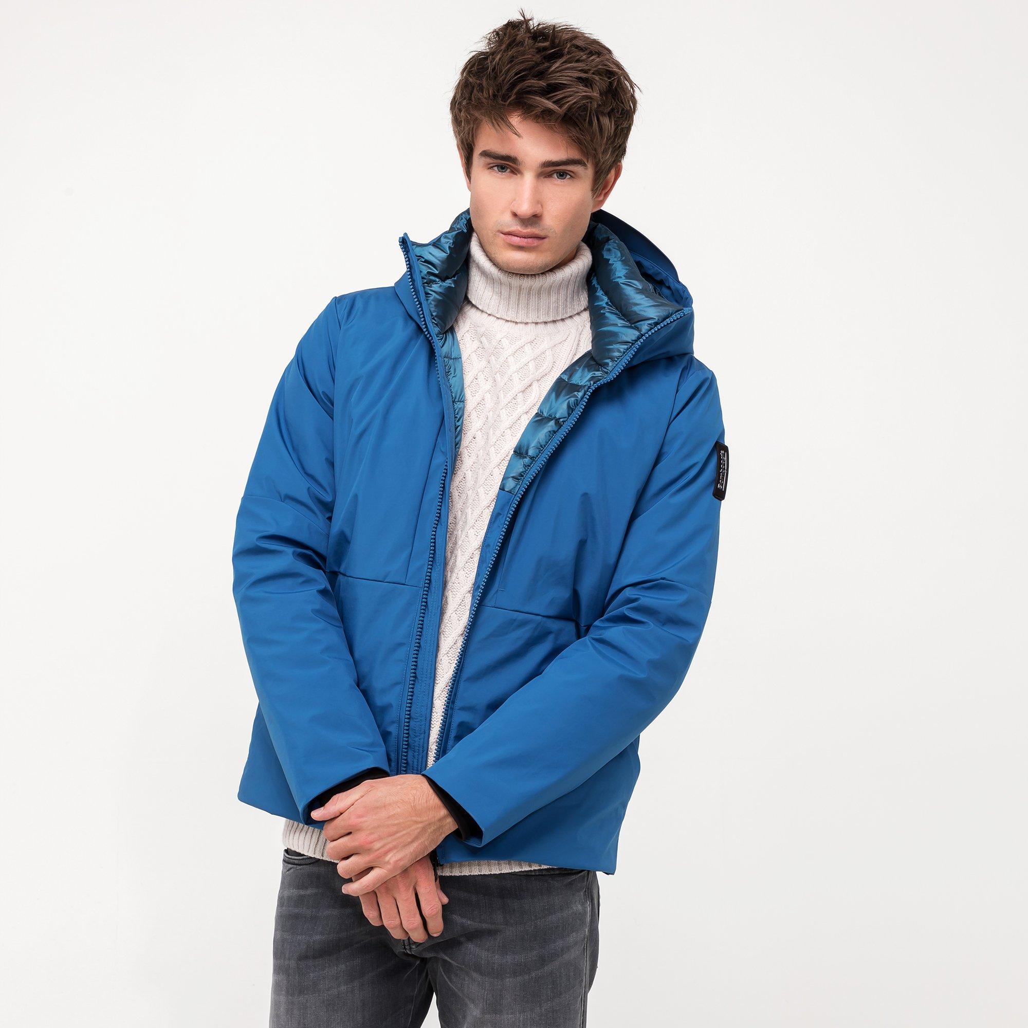 Image of Jacke Herren Stahlblau L