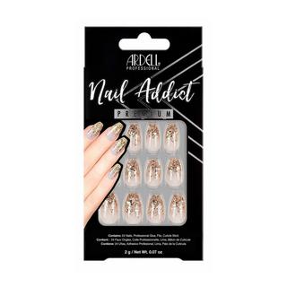 ARDELL Nail Addict Dripping In Gold Ongles Artificiels 