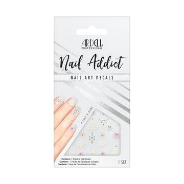 Nail Art Decals Lace & Gems