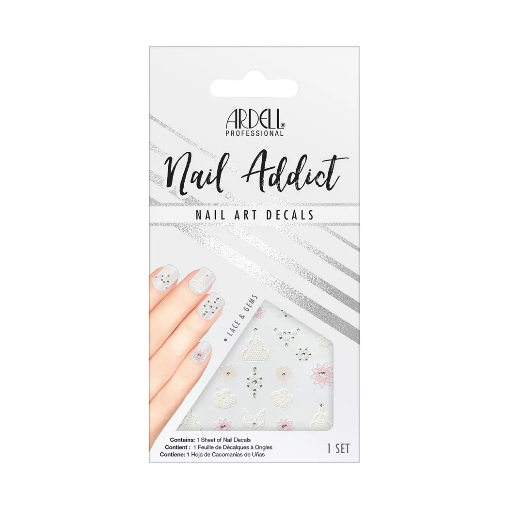 Ardell - Nail Art Decals Lace & Gems