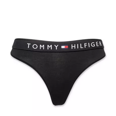 TOMMY HILFIGER String Tommy Original Cotton
 Black
