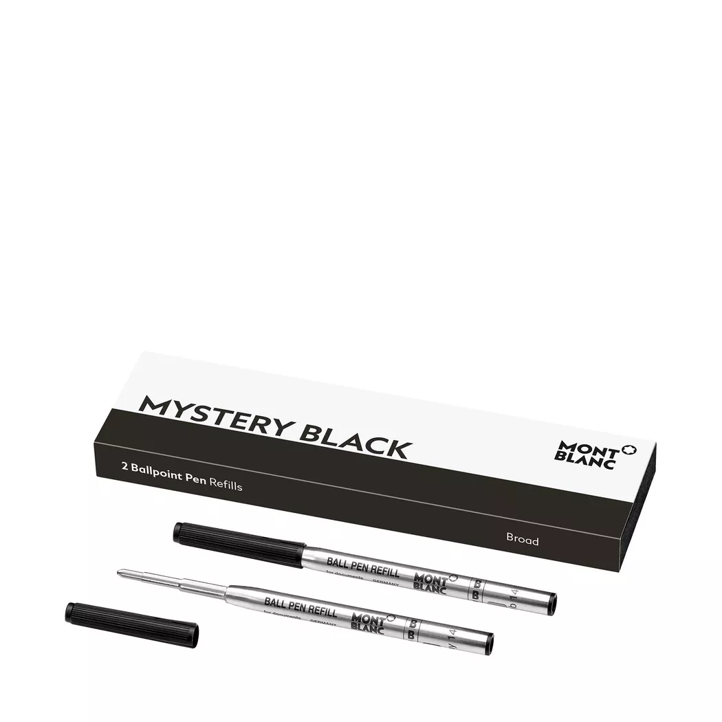 Montblanc - Ersatzminen Kugelschreiber, 2 Stück, Black