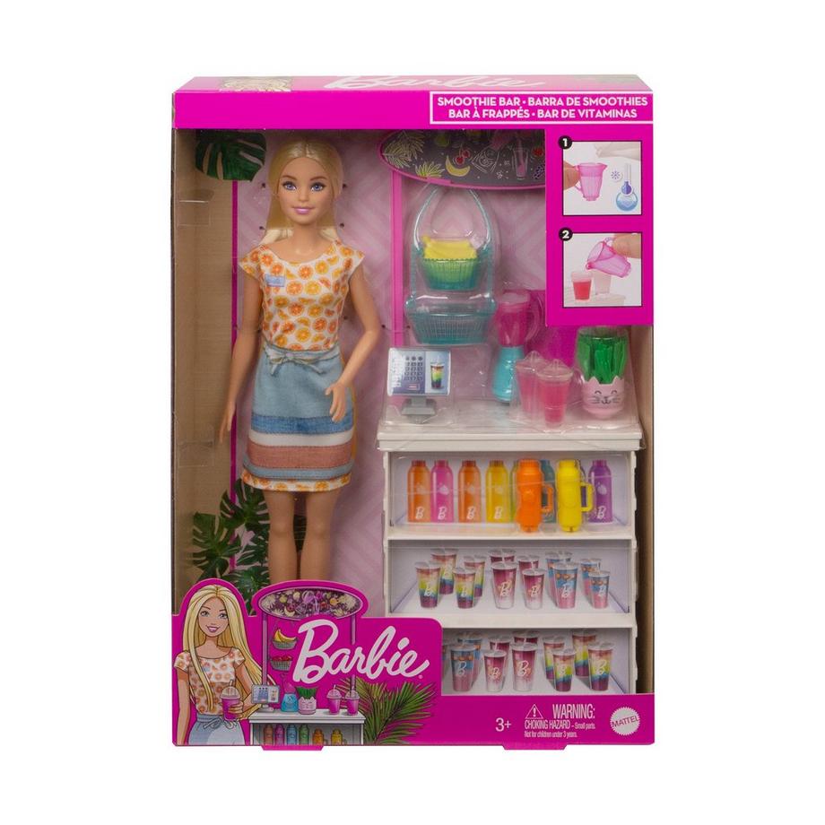 Barbie  Wellness Smoothie Bar Spielset 