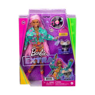 Barbie  Extra mit pinken Flechtzöpfen 