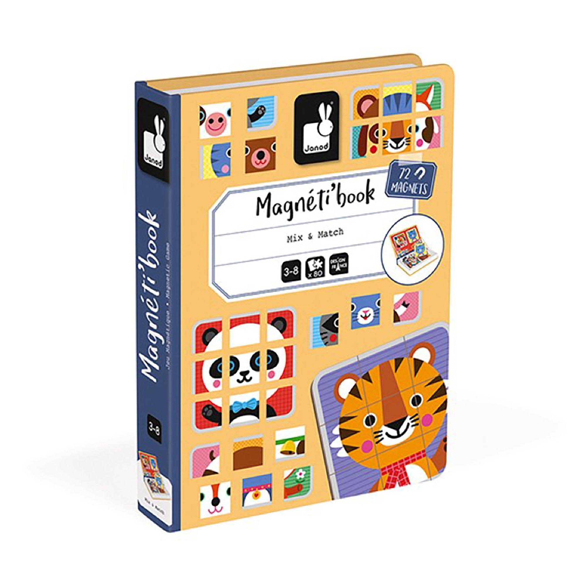 Janod  Libro magnete Mix & Match 