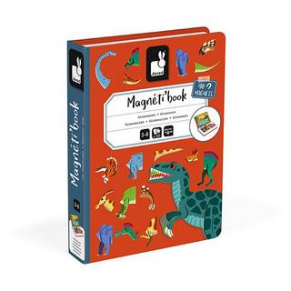 Janod  Magnetbuch Dinosaurier 
