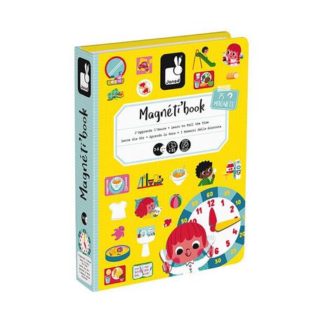 Janod  Libro magnetico imparo il tempo 