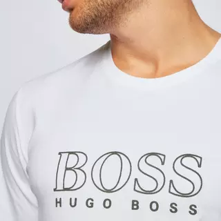 BOSS T-Shirt Cosy T-Shirt Weiss