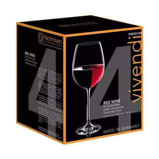 Nachtmann Verre à vin rouge 4 pièces Vivendi Premium Transparent
