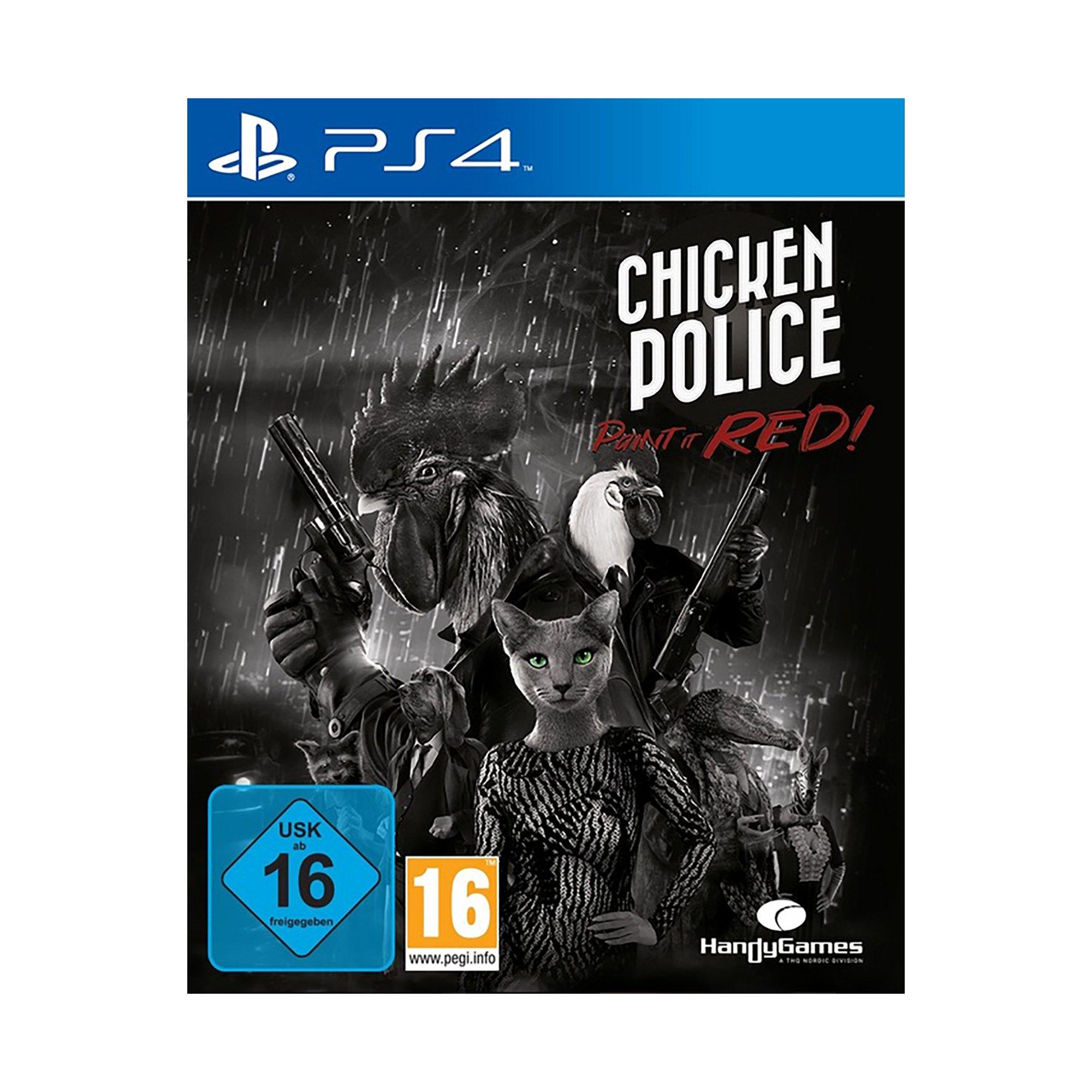 Image of THQ NORDIC Chicken Police: Paint it RED! (PS4) FR, IT