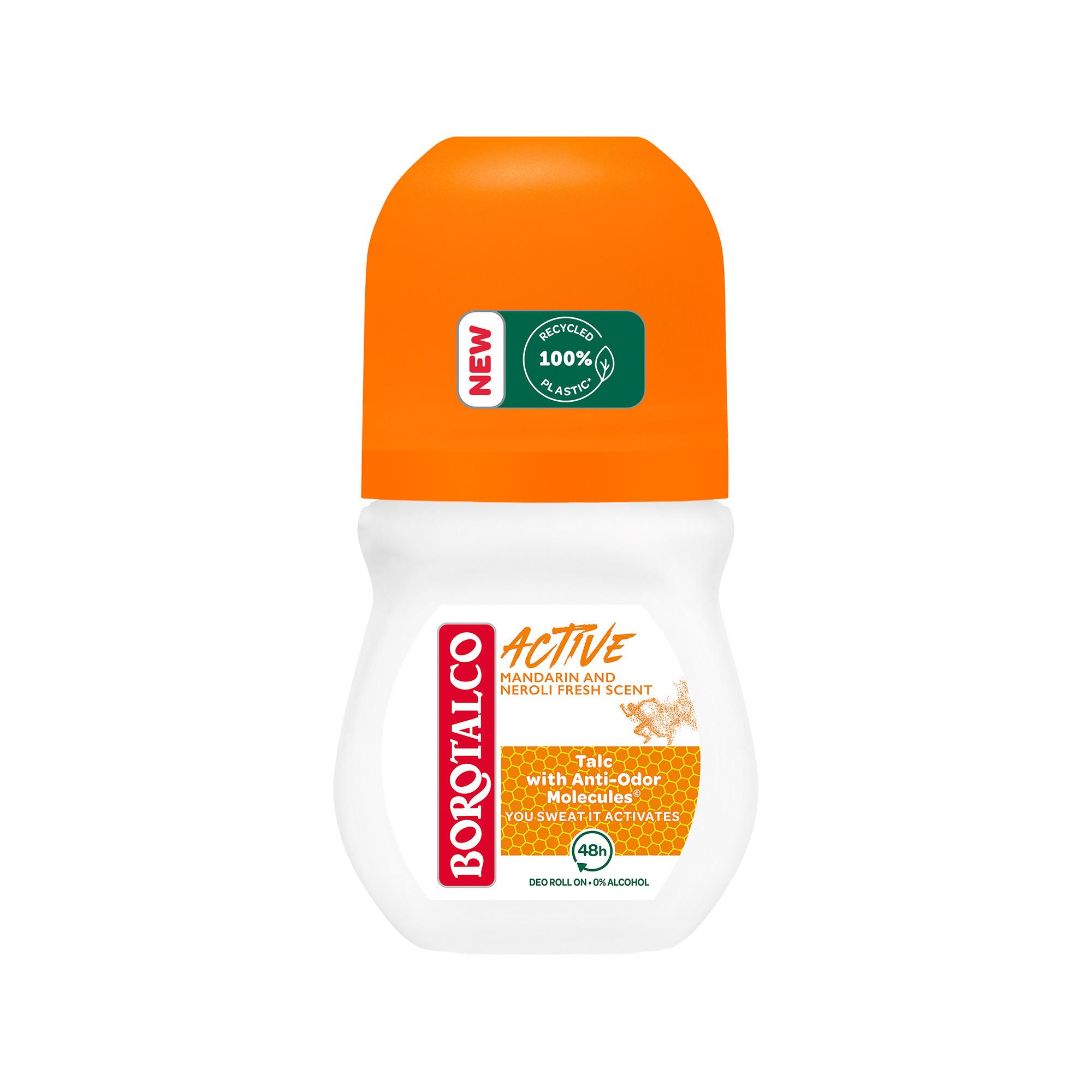 BOROTALCO  Deo Active Mandarine&Neroli Roll On 