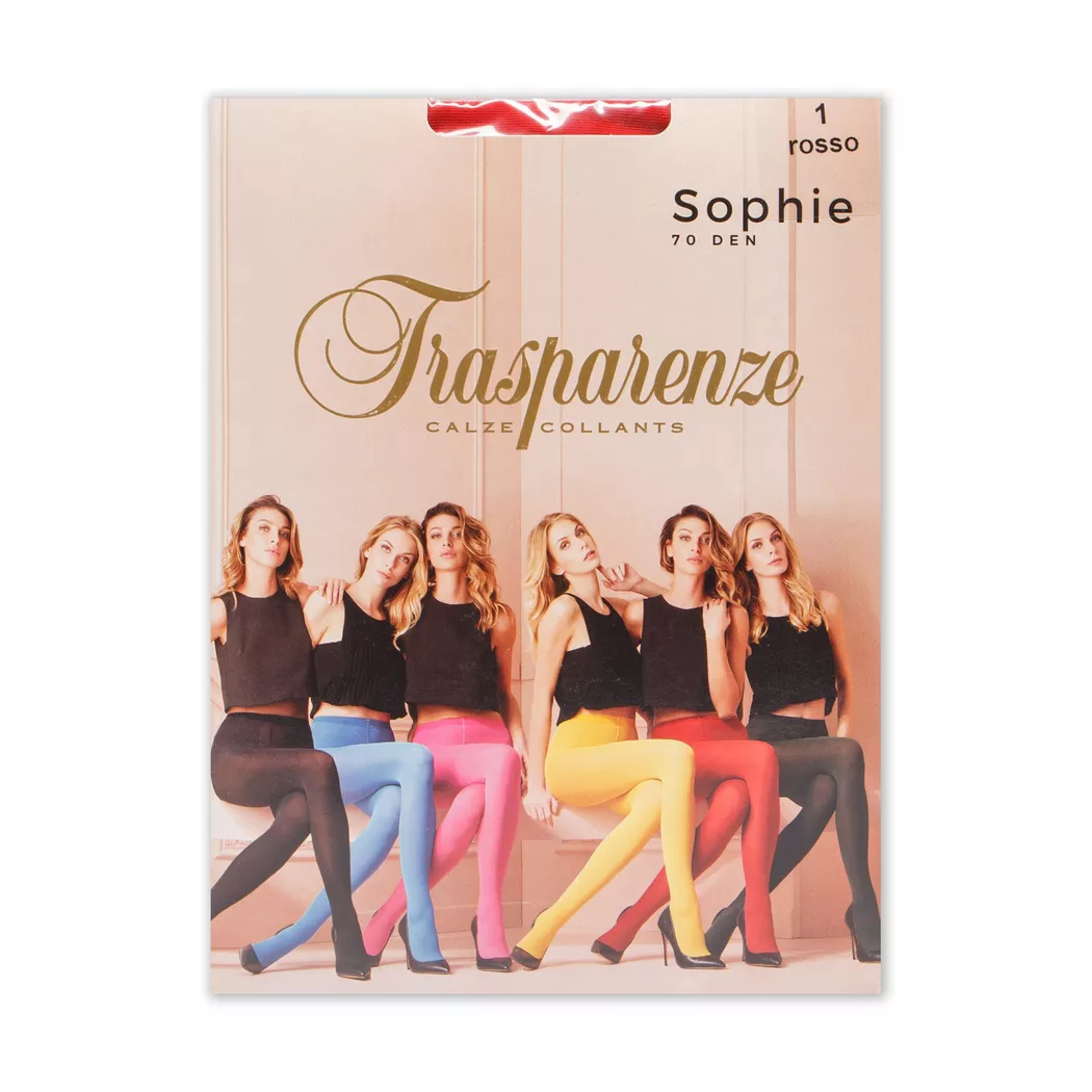 Trasparenze - Strumpfhose, 70 Den, für Damen, Rot, Größe IV