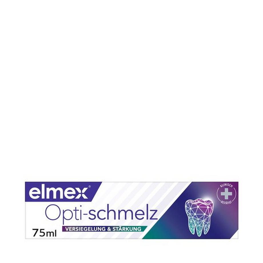 elmex Opti-Schmelz Professional Versiegelung & Stärkung Zahnpasta schützt Zähne vor Säureangriffen und Zahnschmelzverlust 