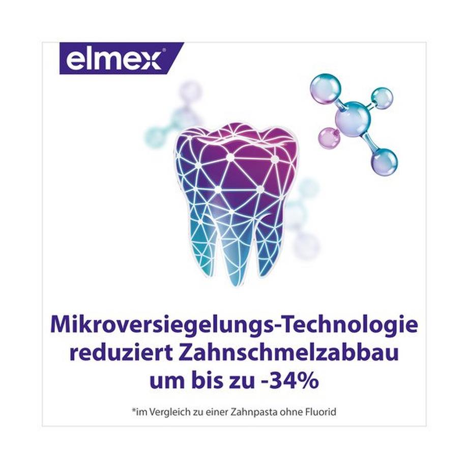 elmex Opti-Schmelz Professional Versiegelung & Stärkung Zahnpasta schützt Zähne vor Säureangriffen und Zahnschmelzverlust 