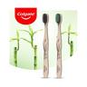 Colgate Bamboo Aktivkohle Bamboo Carbone Attivo Spazzolino Morbido, Fatto Di Bambù Sostenibile 