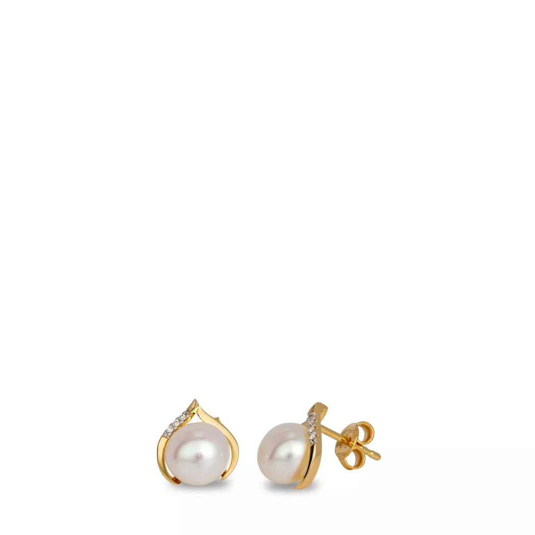 Puro® - Ohrringe, One Size, Gelbgold 5