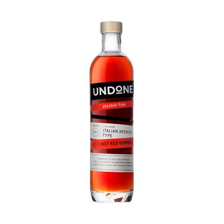 UNDONE No. 9 Red Aperitif sans alcool (Not Red Vermouth)  